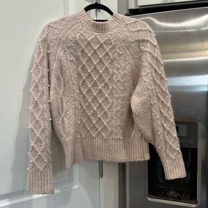 Black Tape Pearl Sweater